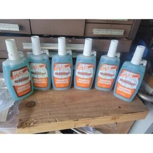 Six (6) Pack Vintage Regina Steemer Carpet Cleaner Shampoo Cartridge +Manual NEW